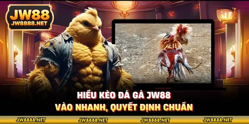 Hiểu kèo đá gà JW88, vào nhanh, quyết định chuẩn
