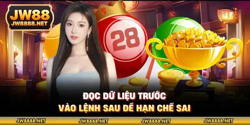 Đọc dữ liệu trước, vào lệnh sau để hạn chế sai